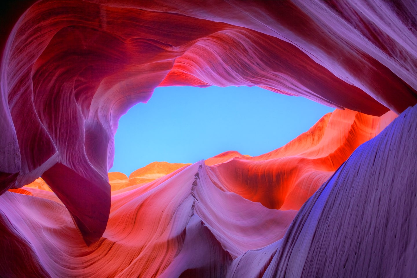 Colorful Canyon Background