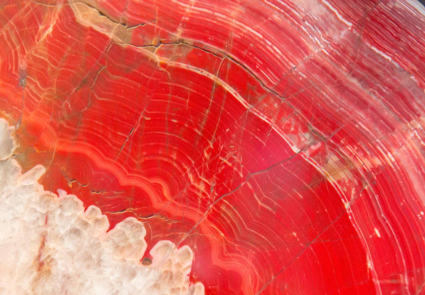 Red Mineral Background