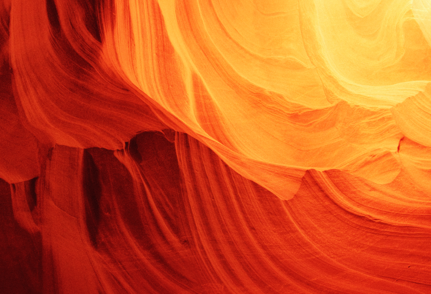 multicolored canyon